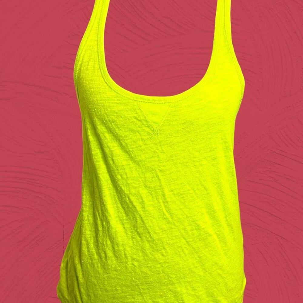 Hollister CO. Yellow Tank Top